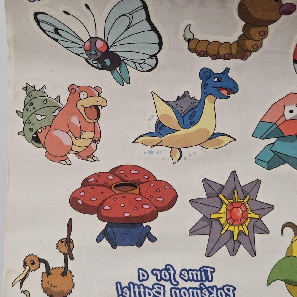 Pokemon Sticker Sheet - Picture 4 of 5